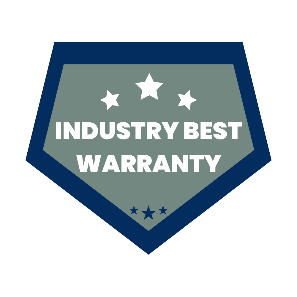 Industry Best Warranty